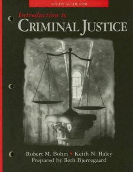 Paperback Study Guide for Introduction to Criminal Justice Book