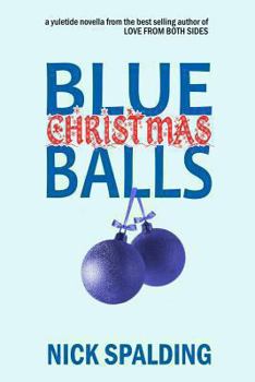 Paperback Blue Christmas Balls Book