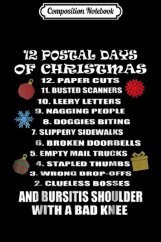 Composition Notebook: Mail Carrier Christmas Funny Rural Carrier Gift Journal/Notebook Blank Lined Ruled 6x9 100 Pages