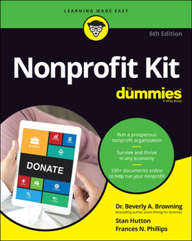Paperback Nonprofit Kit for Dummies Book