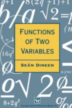 Paperback Functions of Two Variables Book