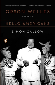 Paperback Orson Welles, Volume 2: Hello Americans Book