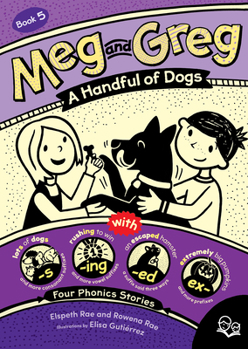 Paperback Meg and Greg: A Handful of Dogs Book