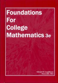 Unknown Binding Foundations For College Mathematics 3E Book