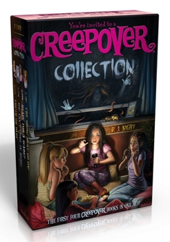 Paperback You're Invited to a Creepover Collection (Boxed Set): Truth or Dare...; You Can't Come in Here!; Ready for a Scare?; The Show Must Go On! Book