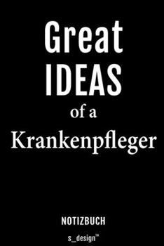 Notizbuch für Krankenpfleger: Originelle Geschenk-Idee [120 Seiten liniertes blanko Papier] (German Edition)