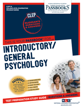 Paperback Introductory / General Psychology (Clep-14): Passbooks Study Guide Volume 14 Book