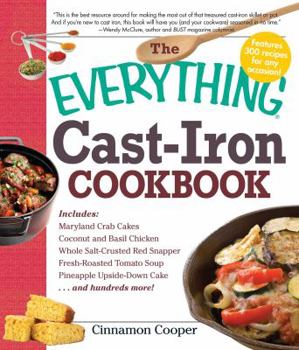 Paperback The Everything Cast-Iron Cookbook Book