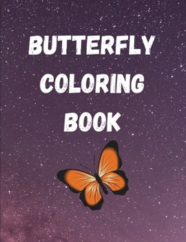 Paperback Butterfly Coloring Book