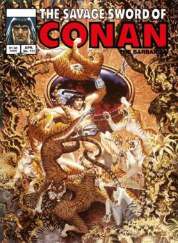 Hardcover The Savage Sword of Conan: The Original Comics Omnibus Vol.8 Book