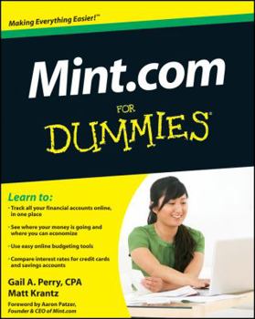 Paperback Mint.com for Dummies Book