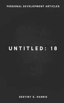 Paperback Untitled: 18 - Personal Development Articles Book