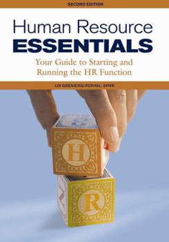 Paperback Human Resource Essentials: Your Guide to Starting and Running the HR Function Book