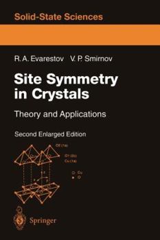 Paperback Site Symmetry in Crystals: Theory and Applications Book