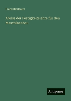Paperback Abriss der Festigkeitslehre für den Maschinenbau [German] Book