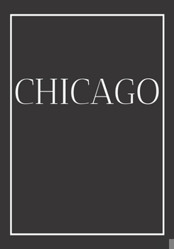 Paperback Chicago: A decorative book for coffee tables, end tables, bookshelves and interior design styling: Stack America city books to Book