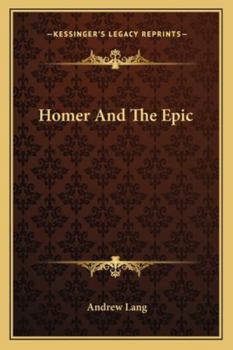 Paperback Homer And The Epic Book