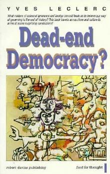 Paperback Dead-End Democracy? (Food for Thought) [French] Book