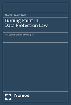 Paperback Turning Point in Data Protection Law: Two Years Gdpr on Dpoblog.EU Book