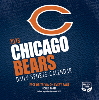 Unknown Binding Chicago Bears 2023 Box Calendar Book