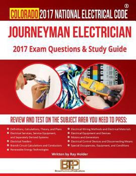 Paperback Colorado 2017 Journeyman Electrician Study Guide Book