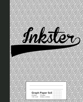 Paperback Graph Paper 5x5: INKSTER Notebook Book