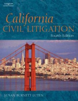 Paperback California Civil Litigation Book