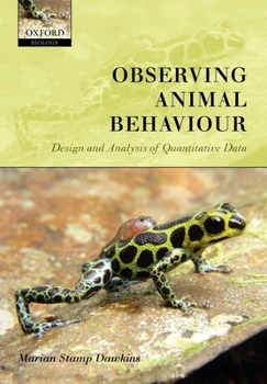 Paperback Observing Animal Behaviour: Design and Analysis of Quantitive Controls Book