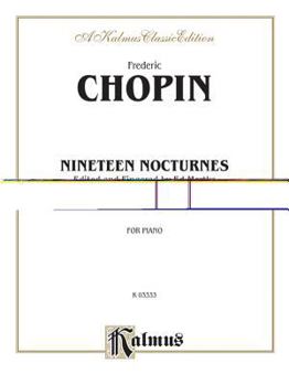 Paperback Nineteen Nocturnes for Piano Book