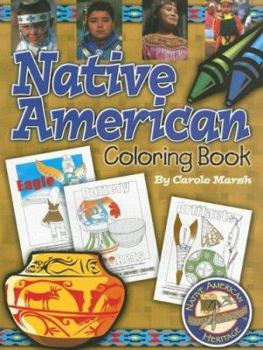 Paperback Native American Coloring Book