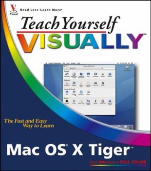 Paperback Teach Yourself Visually Mac OS X Tiger Book