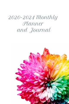 Paperback 2020 Monthly Planner and Journal - 6x9 Book