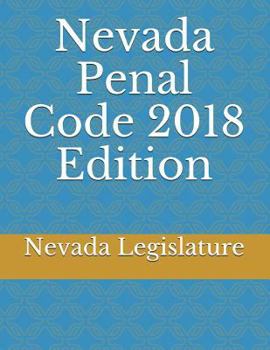 Paperback Nevada Penal Code 2018 Edition Book