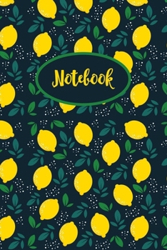 Lemon Grove Notebook: Pretty Journal & Diary With Lined Pages, Perfect For Notes Taking Or journaling, Lemon Gift For Him And Her.