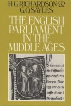 Hardcover The English Parliament in the Middle Ages Book