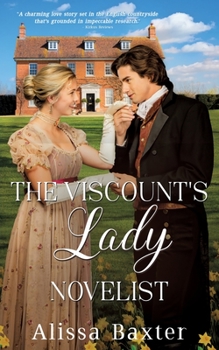 Paperback The Viscount's Lady Novelist Book