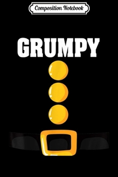 Paperback Composition Notebook: Black Dwarf Costume Funny Halloween Christmas Gift Grumpy Journal/Notebook Blank Lined Ruled 6x9 100 Pages Book