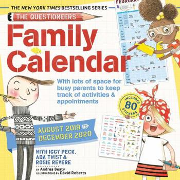 Calendar The Questioneers Family Planner 2020 Wall Calendar Book