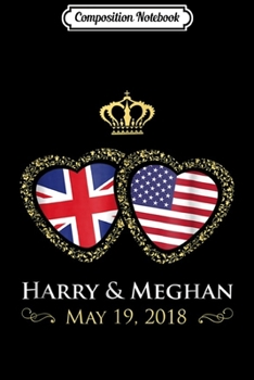 Composition Notebook: Harry and Meghan Wedding British Souvenir Journal/Notebook Blank Lined Ruled 6x9 100 Pages