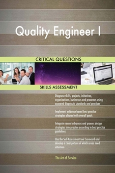 Paperback Quality Engineer I Critical Questions Skills Assessment Book