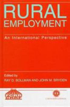 Hardcover Rural Employment: An International Perspective Book