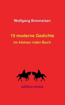 Paperback 15 moderne Gedichte: im kleinen roten Buch [German] Book