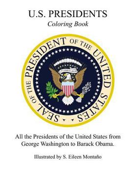 Paperback U.S. Presidents Coloring Book