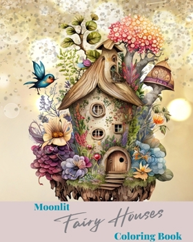 Paperback Moonlit Fairy Houses Coloring Book