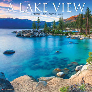 Calendar Lake View 2024 12 X 12 Wall Calendar Book