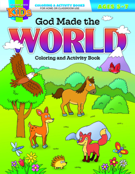 Paperback God Made the World Coloring & Activity Book