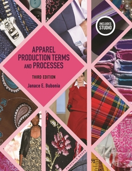 Paperback Apparel Production Terms and Processes Book