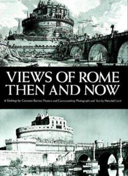 Paperback Views of Rome, Then and Now Book