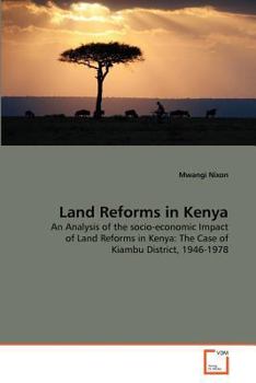 Paperback Land Reforms in Kenya Book