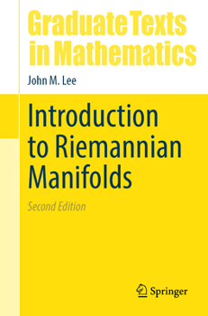 Hardcover Introduction to Riemannian Manifolds Book